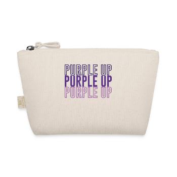 Purple Up For Military Kids Month Military Child - Organic Pouch - nature - Front