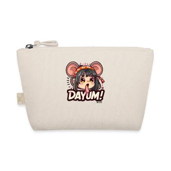 Damn! Cool anime mouse girl is amazed - Organic Pouch - nature - Front