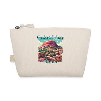 Fredericksburg TX: German Roots & Sunset - Organic Pouch - nature - Front