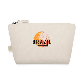 Kunstvolles Ipanema Brasilien Cooler Palmenurlaub - Bio-Täschchen - Natur - Vorne