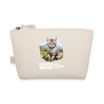 Cat Cats American Wirehair - Organic Pouch - nature - Front