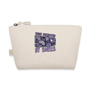 Easily Distracted By Shells Shell Hunter Seashell - Organic Pouch - nature - Front