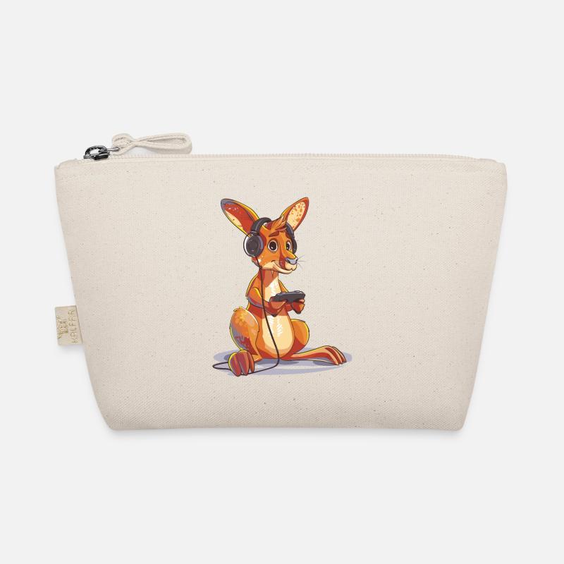 Kangaroo Video Game Organic Pouch