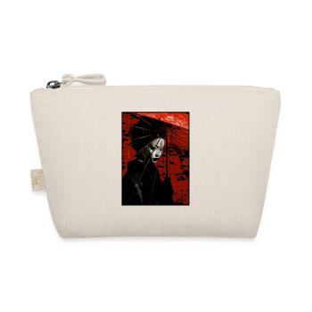 Japanese geisha with umbrella - Organic Pouch - nature - Front