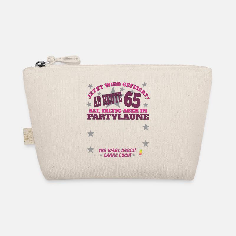 65. Geburtstag Mann und Frau Gästebuch Bio-Täschchen