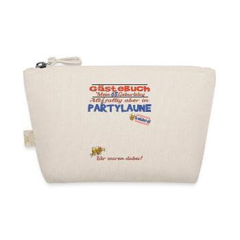 65th Birthday Man and Woman Guestbook - Organic Pouch - nature - Front
