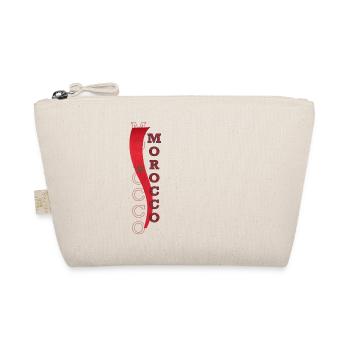 Flag of Morocco that inspires respect and admiration - Organic Pouch - nature - Front