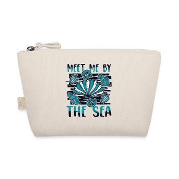 Meet Me By The Sea Shell Shelling Bag Seashell - Bio-Täschchen - Natur - Vorne
