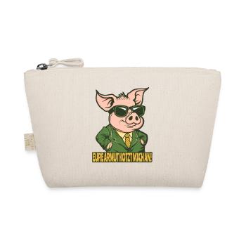 Your poverty sucks, rich pig - Organic Pouch - nature - Front