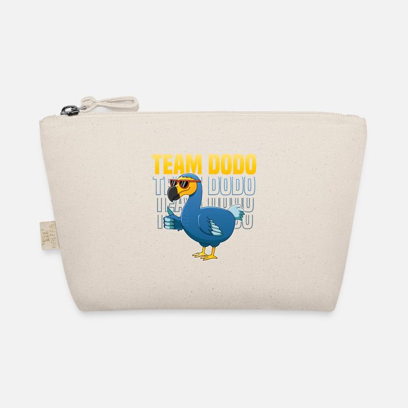 Bird Lover Flying Bird Dodo Organic Pouch