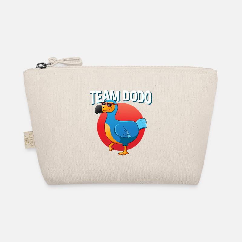 Bird Lover Flying Bird Dodo Organic Pouch