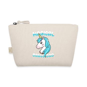 Magical Bonus Dad Stepfather Adoption - Organic Pouch - nature - Front