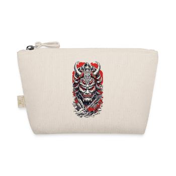 Aesthetic Yokai Oni Japanese Demon Ukiyo-E - Organic Pouch - nature - Front