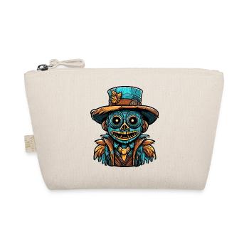 Scarecrow / Harvest Worker / Corn Field / Field - Organic Pouch - nature - Front