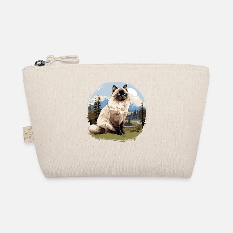 Birman Cat Birma Katze Bio-Täschchen