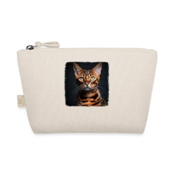 Bengal Cat Bengalkatze - Bio-Täschchen - Natur - Vorne