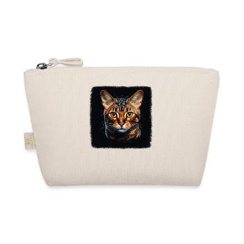 Bengal Cat Bengalkatze - Bio-Täschchen - Natur - Vorne