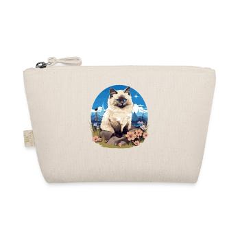 Birman Cat Birma Katze - Bio-Täschchen - Natur - Vorne