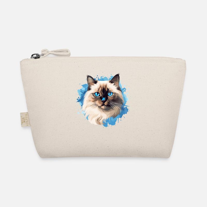 Birman Cat Birma Katze Bio-Täschchen