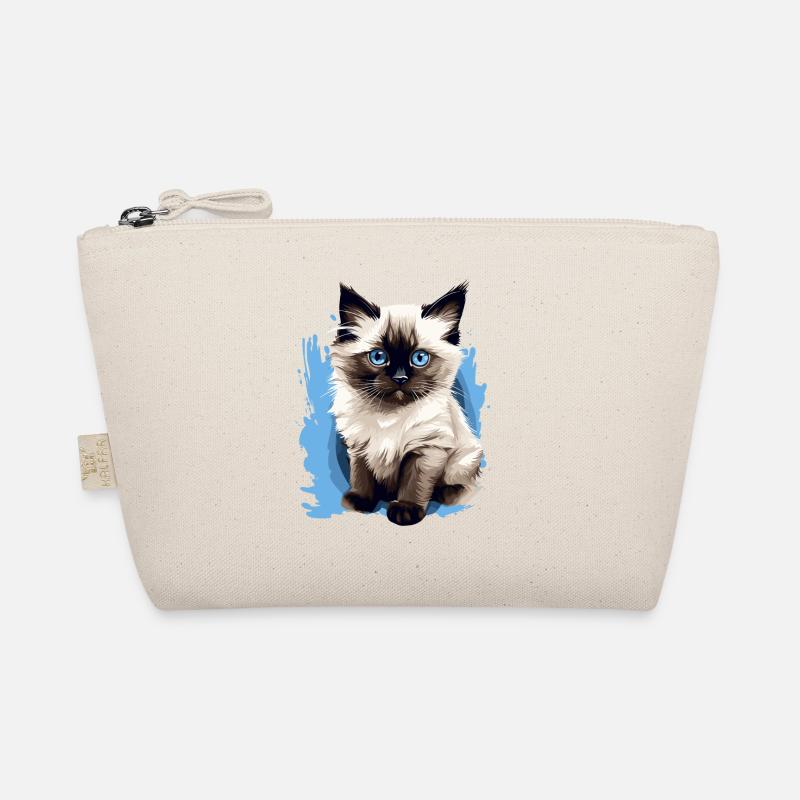 Birman Cat Birma Katze Bio-Täschchen