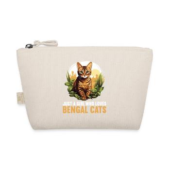 Bengal Cat Bengalkatze - Bio-Täschchen - Natur - Vorne