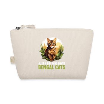 Bengal Cat Bengalkatze - Bio-Täschchen - Natur - Vorne