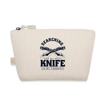 Searching For My Next Knife Butcher Knife Knife - Organic Pouch - nature - Front