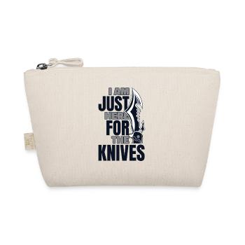 Nur hier für das Messer Restoration Lover Knife - Bio-Täschchen - Natur - Vorne