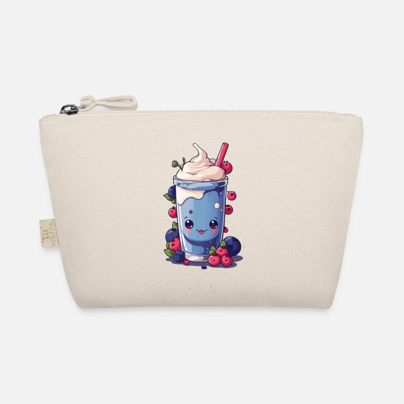 Baies Milkshake Fun Kawaii Anime Design - Trousse biologique - nature
