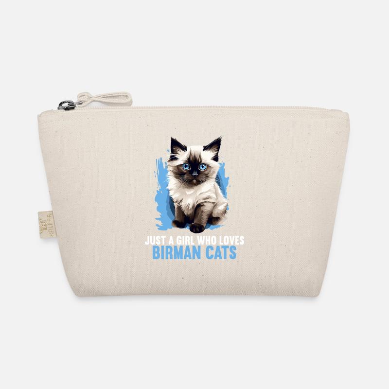 Birman Cat Birma Katze Bio-Täschchen