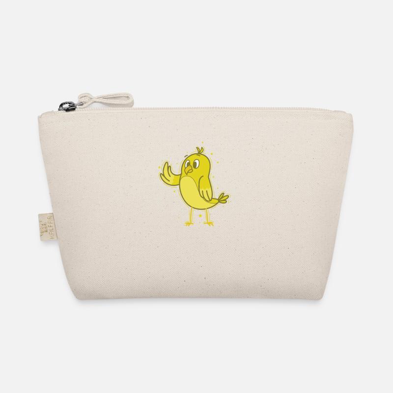 Canary waving Organic Pouch