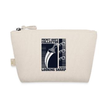 Always Looking Sharp Butcher Knife Lover Knife - Organic Pouch - nature - Front