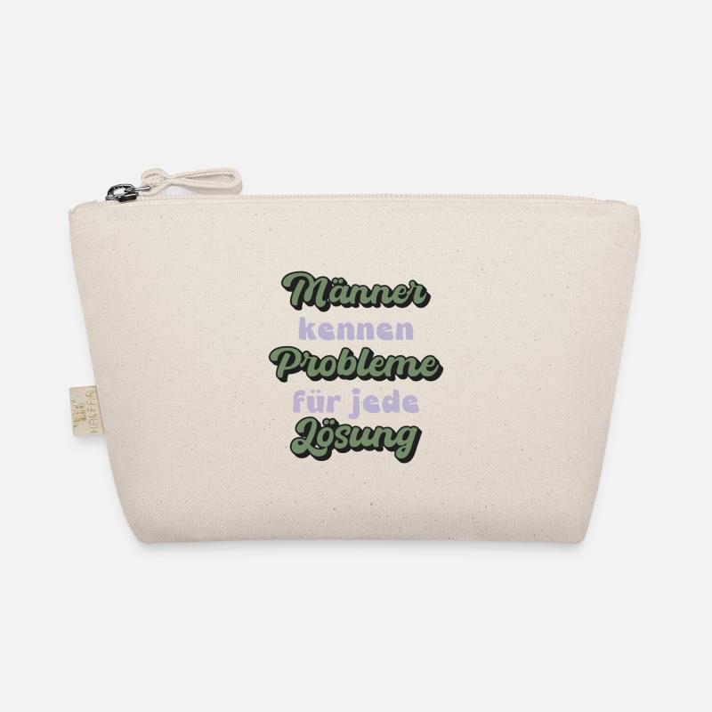 Men know problems for every solution Organic Pouch