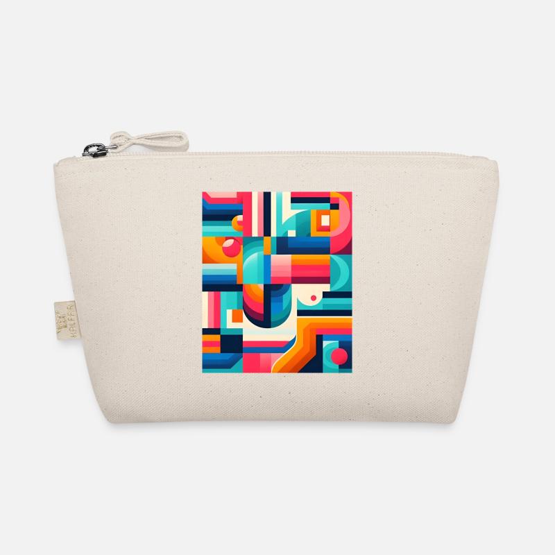 Fractal Symphony - Womens Boxy Tee Design.. Rêve Trousse biologique