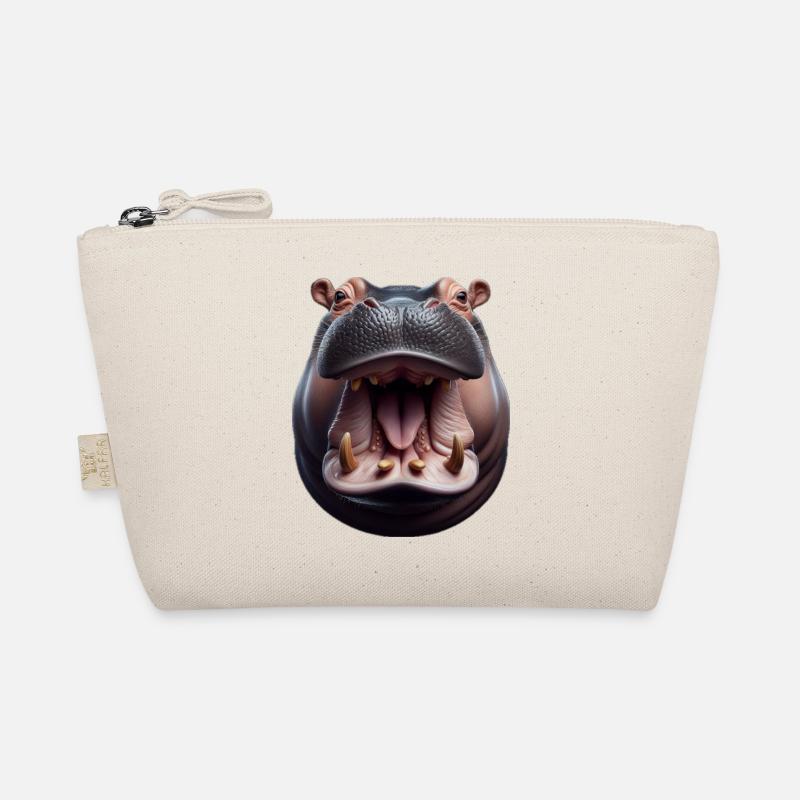 Nilpferd 1 Bio-Täschchen