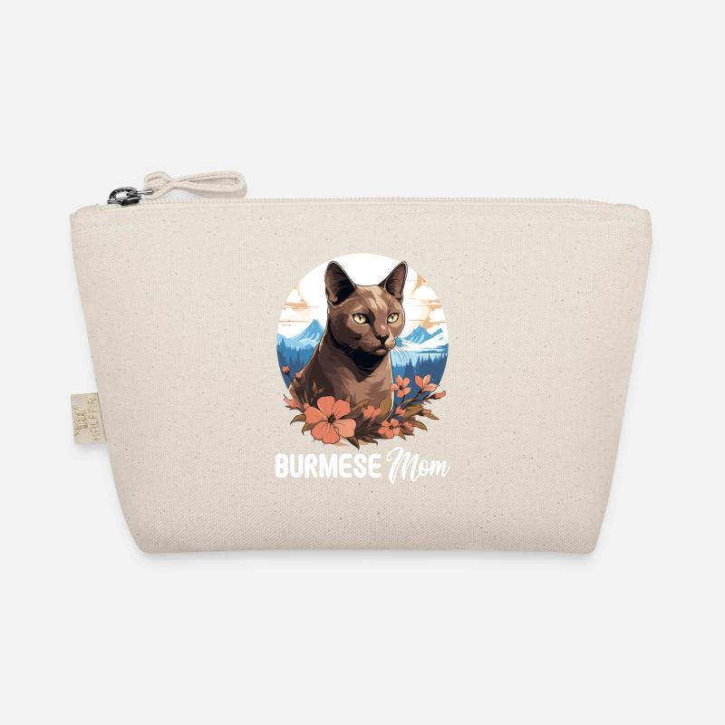 Burmese Cat Burma Katze Bio-Täschchen