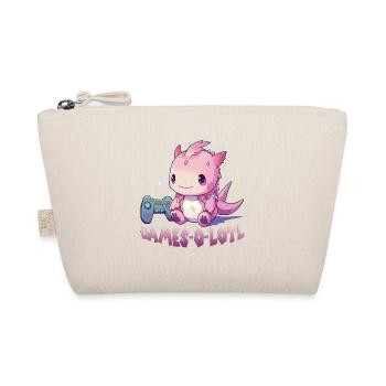 Axolotl T für Gamer | Kawaii Stuff | Anime Gamer ´ - Bio-Täschchen - Natur - Vorne