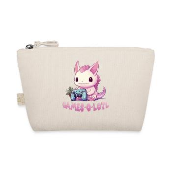 Axolotl Gamer T Kawaii Stuff Axolotl Otaku Axolotl - Bio-Täschchen - Natur - Vorne