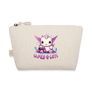 Gamer Axolotl Anime Axolotl T for gaming fans - Organic Pouch - nature - Front