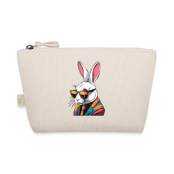 Iconic Dad Bunny Easter Bunny Streetwear Dad - Organic Pouch - nature - Front