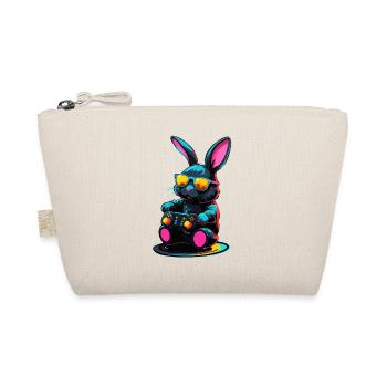 Easter Bunny Gamer Iconic Easter Gaming - Organic Pouch - nature - Front