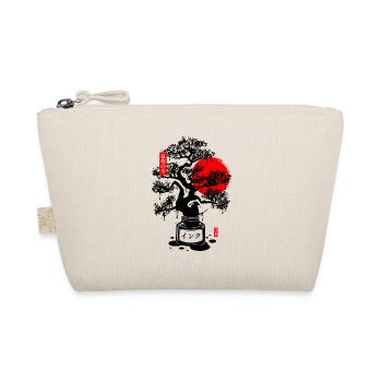 Japanese Bonsai Ink - Black - Organic Pouch - nature - Front