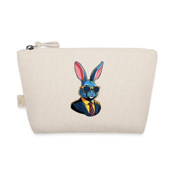 Ikonischer Papa Hase Osterhasen Streetwear Vater - Bio-Täschchen - Natur - Vorne