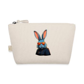Iconic Dad Bunny Easter Bunny Streetwear Dad - Organic Pouch - nature - Front