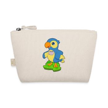 Parrot Cup of Coffee - Organic Pouch - nature - Front