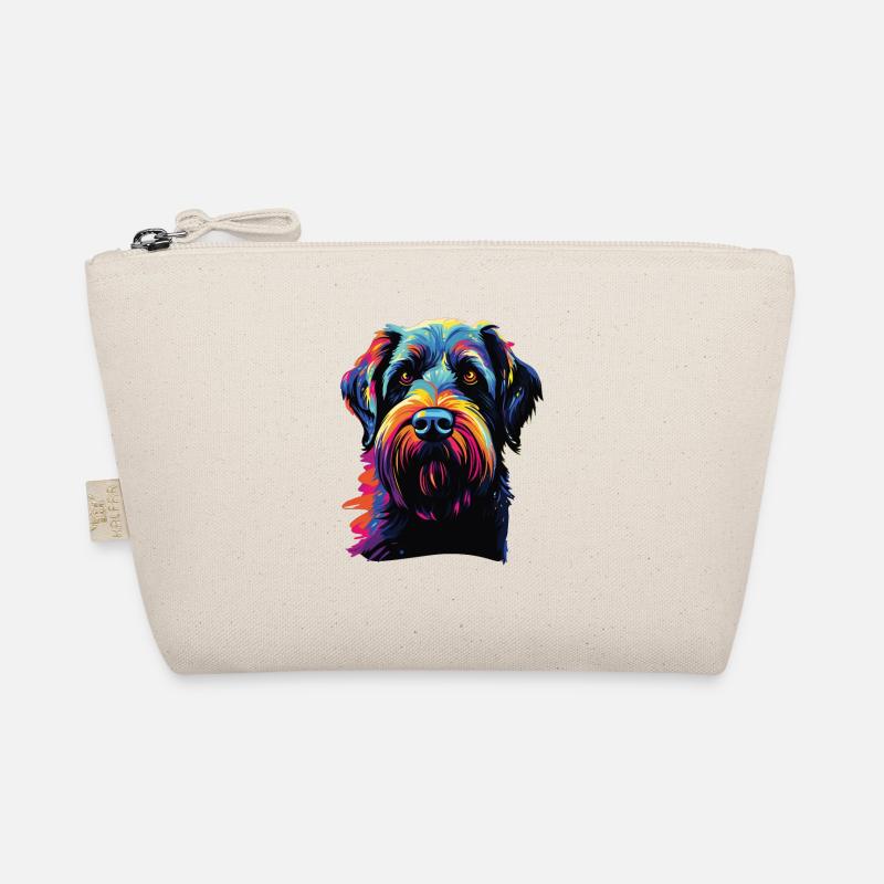 Aquarelle colorée Schnauzer géant Trousse biologique
