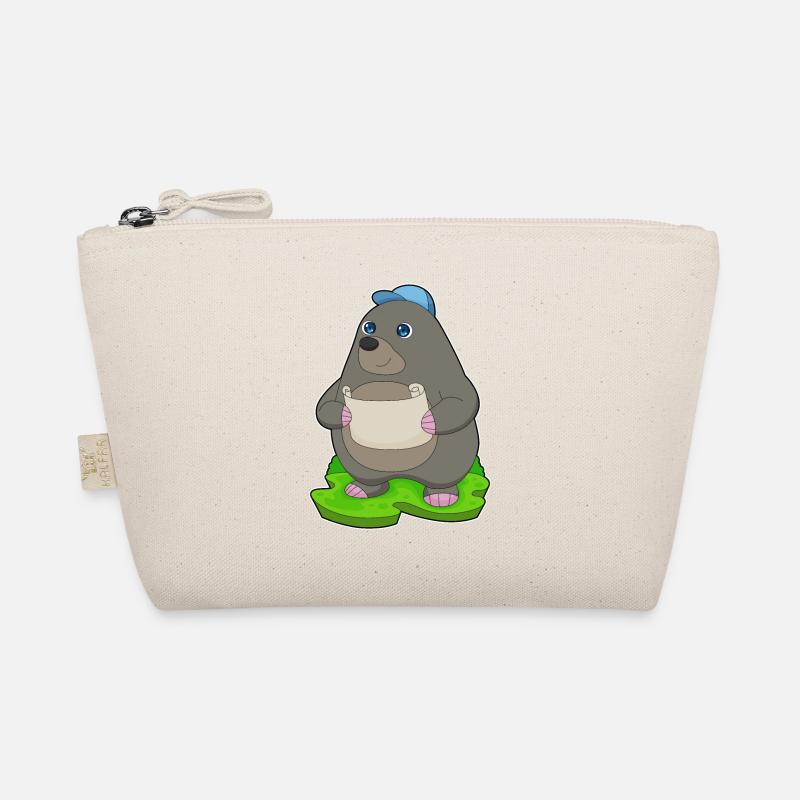 Mole Hiker Map Organic Pouch