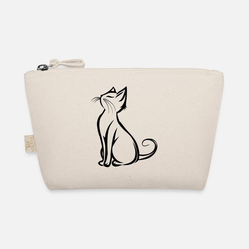 Chat, Motif De Chat, Visage De Chat Trousse biologique