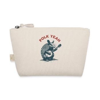 Folk Yeah Armadillo - Bio-Täschchen - Natur - Vorne