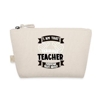 Enseignant Drôle Dicton Cadeau Éducateur - Trousse biologique - nature - Devant